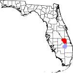 Map of Florida showing Okeechobee County - Click on map for a greater detail.