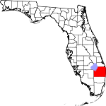 Map of Florida showing Palm Beach County - Click on map for a greater detail.