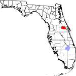 Map of Florida showing Seminole County - Click on map for a greater detail.
