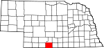 Map of Nebraska showing Furnas County - Click on map for a greater detail.