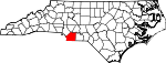 Map of North Carolina showing Union County - Click on map for a greater detail.