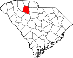 Map of South Carolina showing Union County - Click on map for a greater detail.