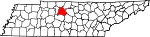 Map of Tennessee showing Davidson County - Click on map for a greater detail.