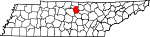 Map of Tennessee showing Smith County - Click on map for a greater detail.