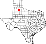 Map of Texas showing Floyd County - Click on map for a greater detail.