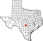 Map of Texas showing Kendall County - Click on map for a greater detail.