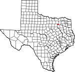 Map of Texas showing Rockwall County - Click on map for a greater detail.