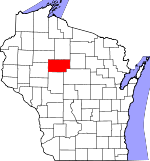 Map of Wisconsin showing Taylor County - Click on map for a greater detail.